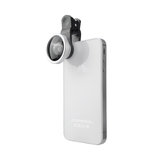  0.4x super grande ângulo clipe fisheye lente de câmera externa para o telefone móvel